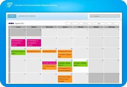 Programación Pagina Web Calendario