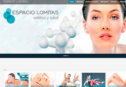 Diseño Página Web Espacio Lomitas
