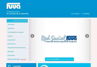 Desarrollo Portal Web Fuva