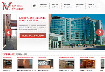 Pagina Web HTML5 Marisa