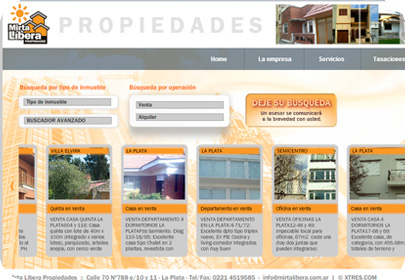 Pagina Web AutoAdministrable Mirta Libera