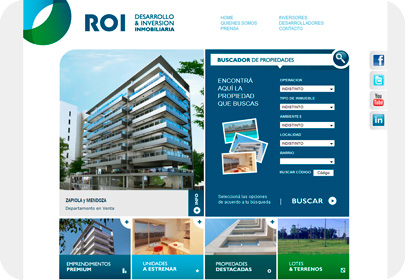 Diseño Web Roi Online