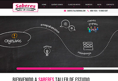 Diseño Web Taller Saberes