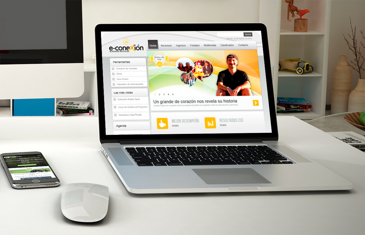 Diseño Web para Arcos Dorados
