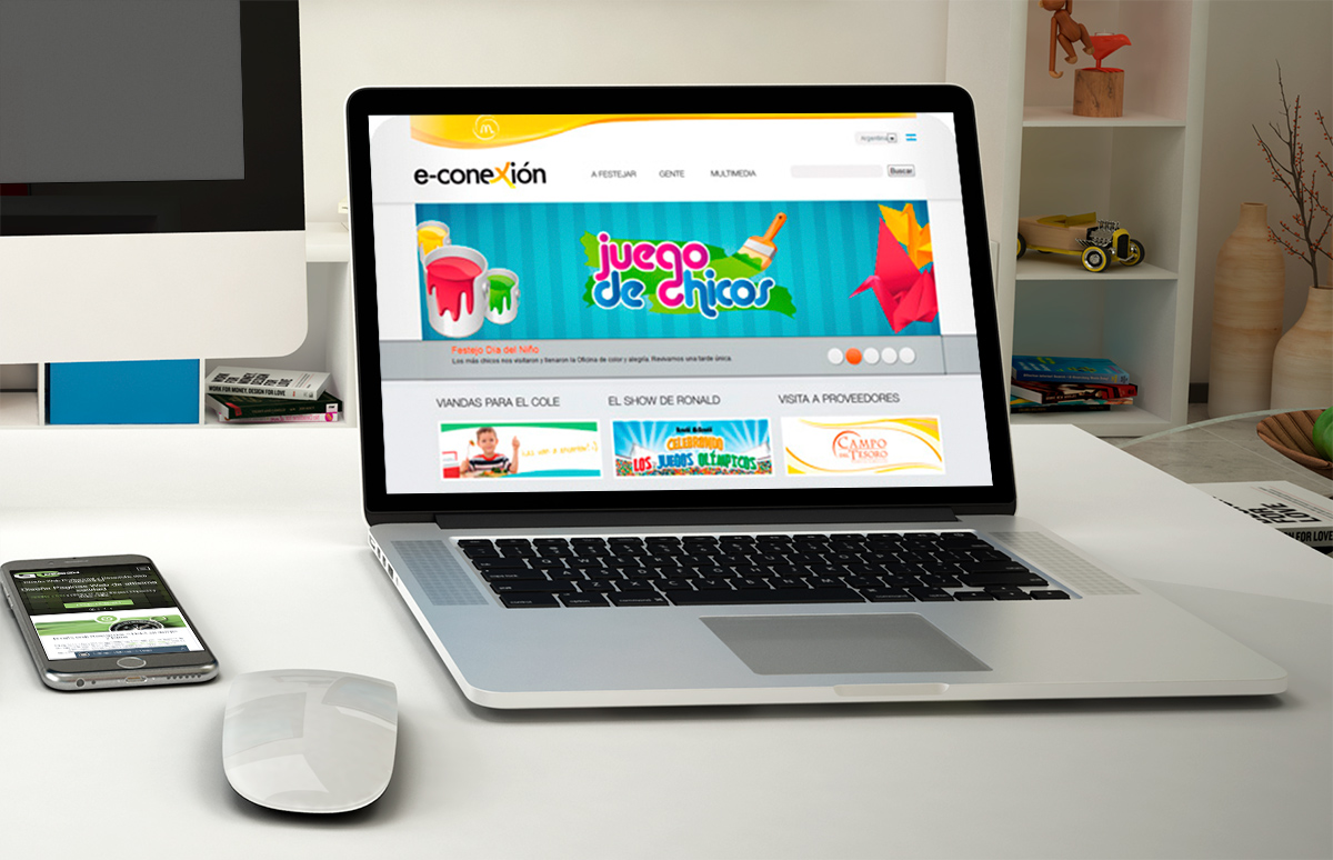 Diseño Pagina Web E-conexion