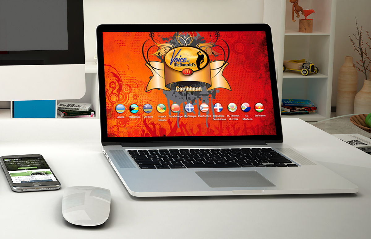 Diseño Web Voice of Mc Donald's