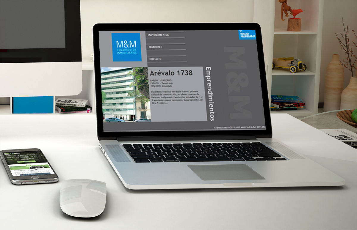 Desarrollo Web para Empresa MyM Propiedades