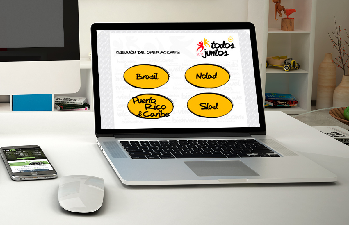 Diseño Pagina Web Reunión Operaciones