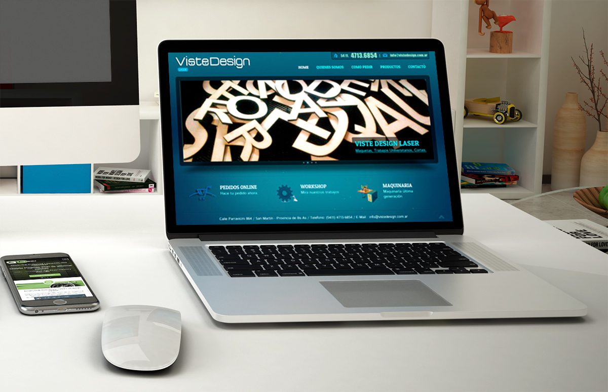 Diseño Pagina Web Viste Design
