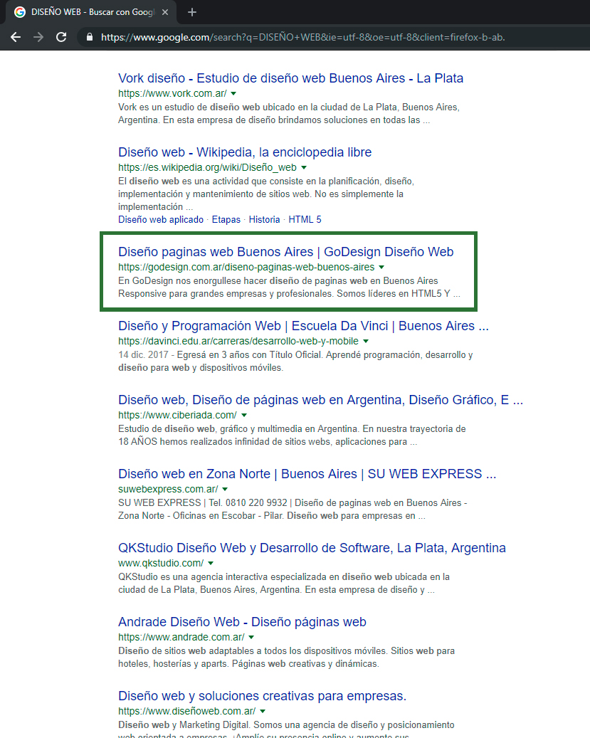 Agencia de Posicionamiento Web en Argentina